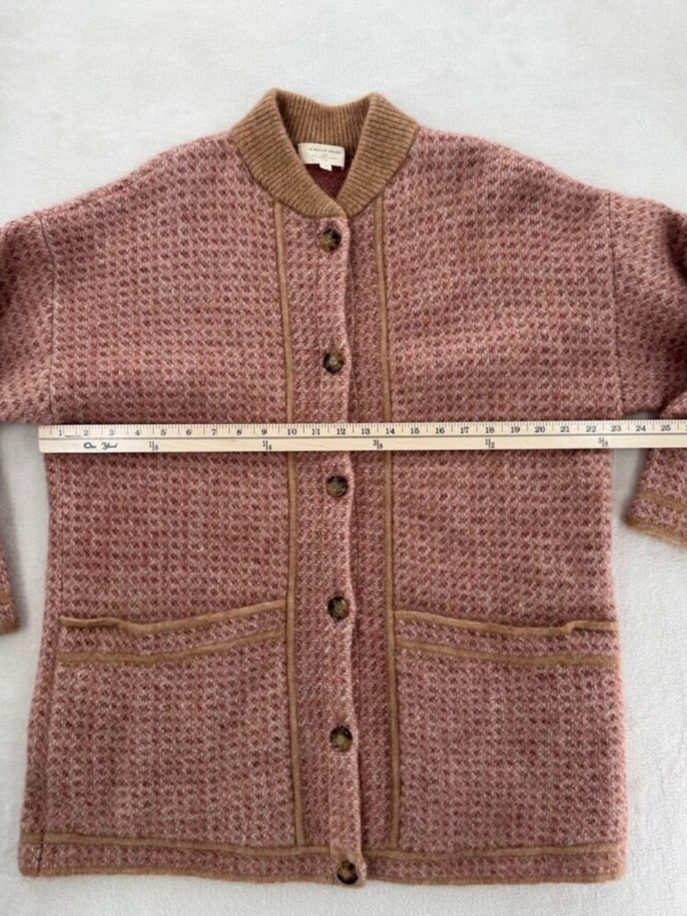 Sezane Nathael Sweater Jacket - Picture 3 of 6